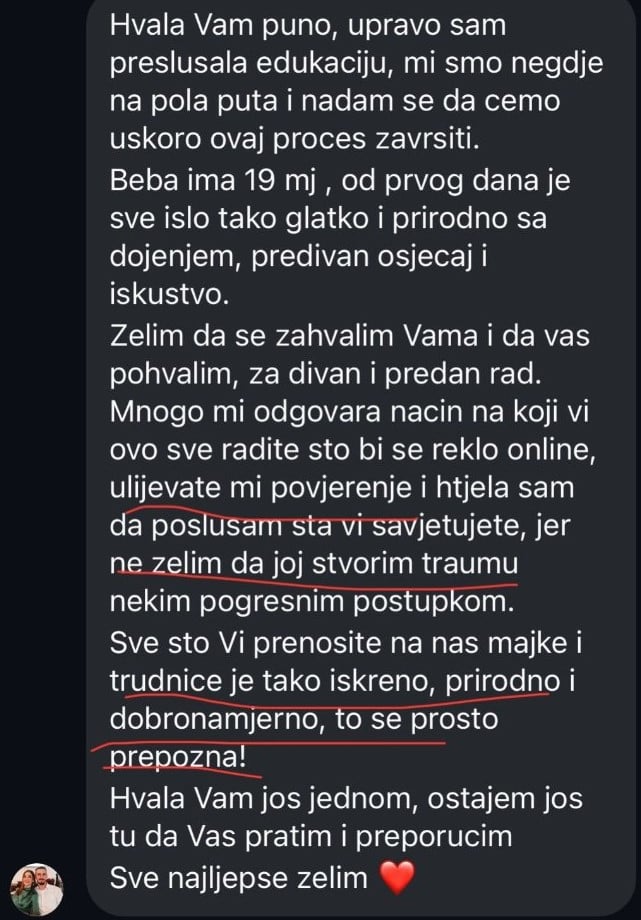 kako prekinuti dojenje