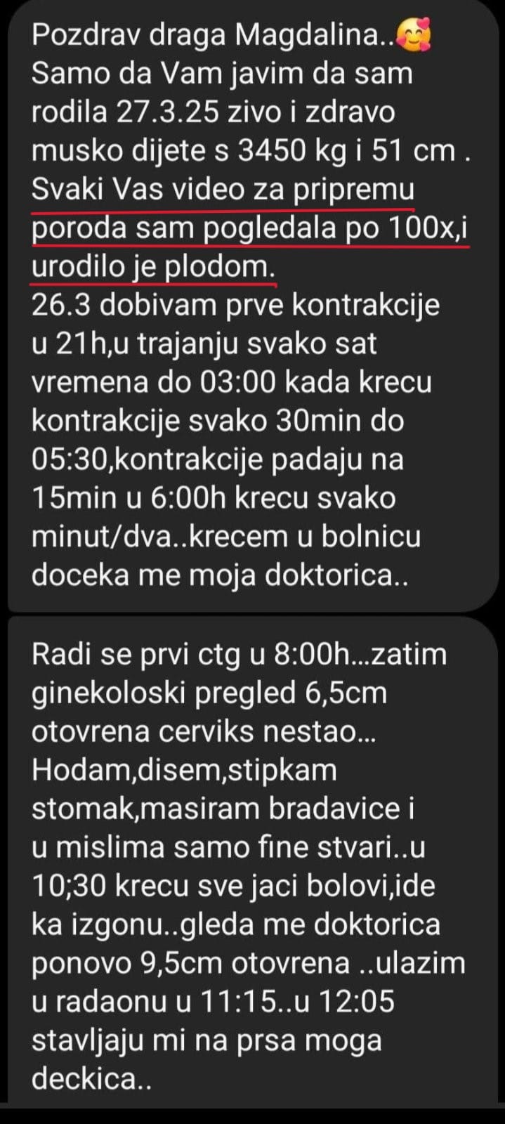 bezbolan porod